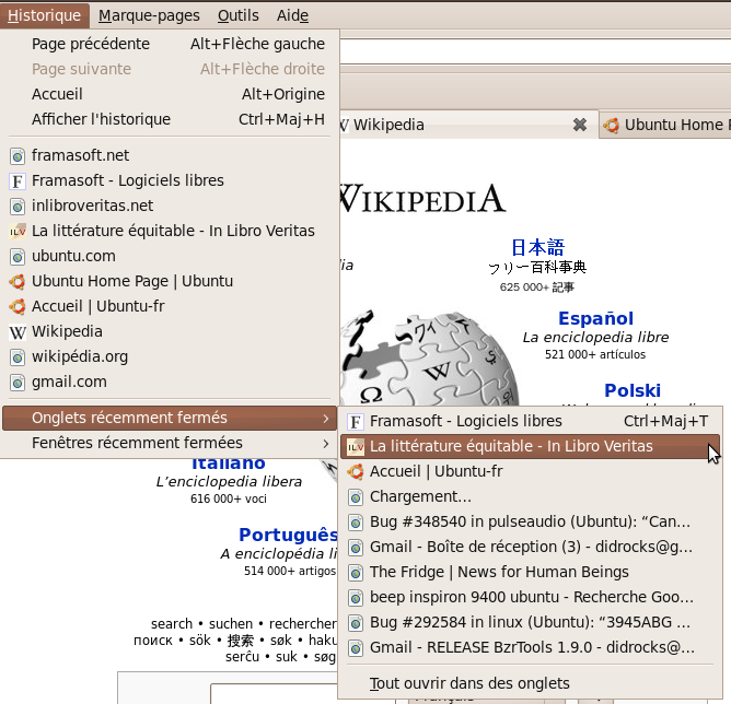 Chapitre 6 Utilisation des fenêtres (Guide de l'utilisateur du bureau GNOME  2.2 sous Linux)