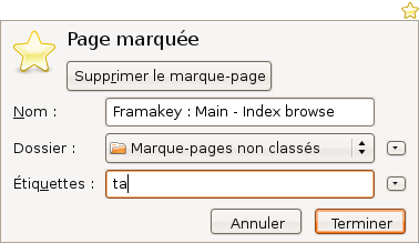 Fig. 6.39 - Ajouter  un marque-page